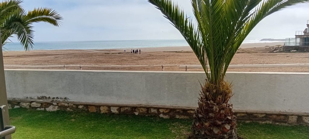 Atlantic Ocean view from First Avenue No. 45 in Swakopmund